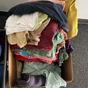 Large full box of women’s assorted clothing